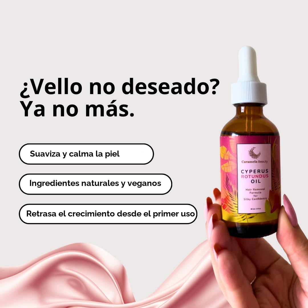 Cyperus Rotundus Oil – Fórmula Reductora de Vello