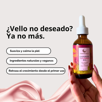 Cyperus Rotundus Oil – Fórmula Reductora de Vello